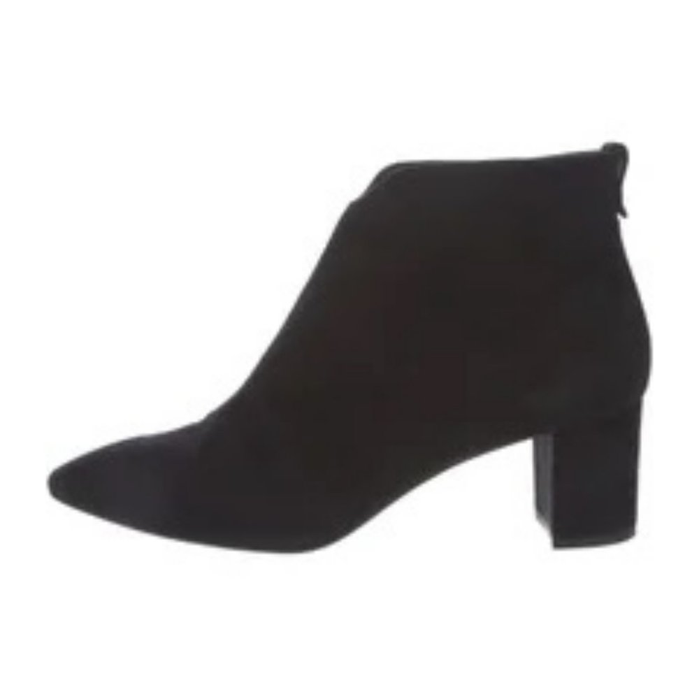 AGL Black Suede Booties